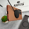 Samsung Galaxy S Series Metal Camera Ring Carbon Fiber Design MagSafe Cover