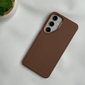 Samsung Galaxy S Series Metal Camera Ring Carbon Fiber Design MagSafe Cover