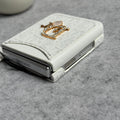 Samsung Galaxy Z Flip 6 Luxury DR Brand PU Leather Design Case Cover