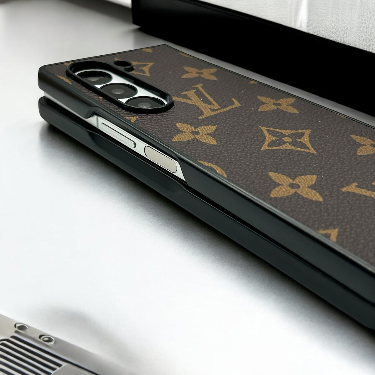 Samsung Galaxy Z Fold 5 Luxury Leather Case Cover