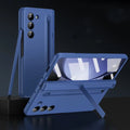 Samsung Galaxy Z Fold 5 Matte Finish Front Screen Protector With S Pen Kickstand Case Cover