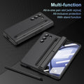 Samsung Galaxy Z Fold 5 Matte Finish Front Screen Protector With S Pen Kickstand Case Cover