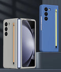 Samsung Galaxy Z Fold 5 Touch Pen Slim Pen Slot Ultra Thin PC Protective Phone Cover