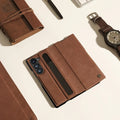 Samsung Galaxy Z Fold 6 Nillkin Aoge Leather Cover Case Cover
