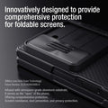 Samsung Galaxy Z Fold 6 Nillkin Camshield Camera Protective Case With S Pen Holder (Black)