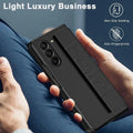 Samsung Galaxy Z Fold 6 Silk Hard Shell Strap Holder Case