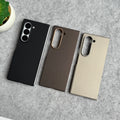 Samsung Galaxy Z Fold 6 Small Carbon Line Pattern Case Cover
