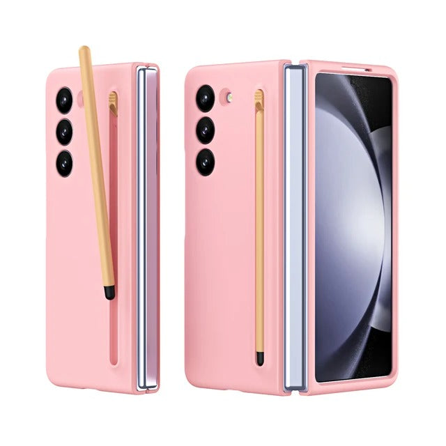 Samsung Galaxy Z Fold 6 Touch Pen Slim Pen Slot Ultra Thin PC Protective Phone Cover