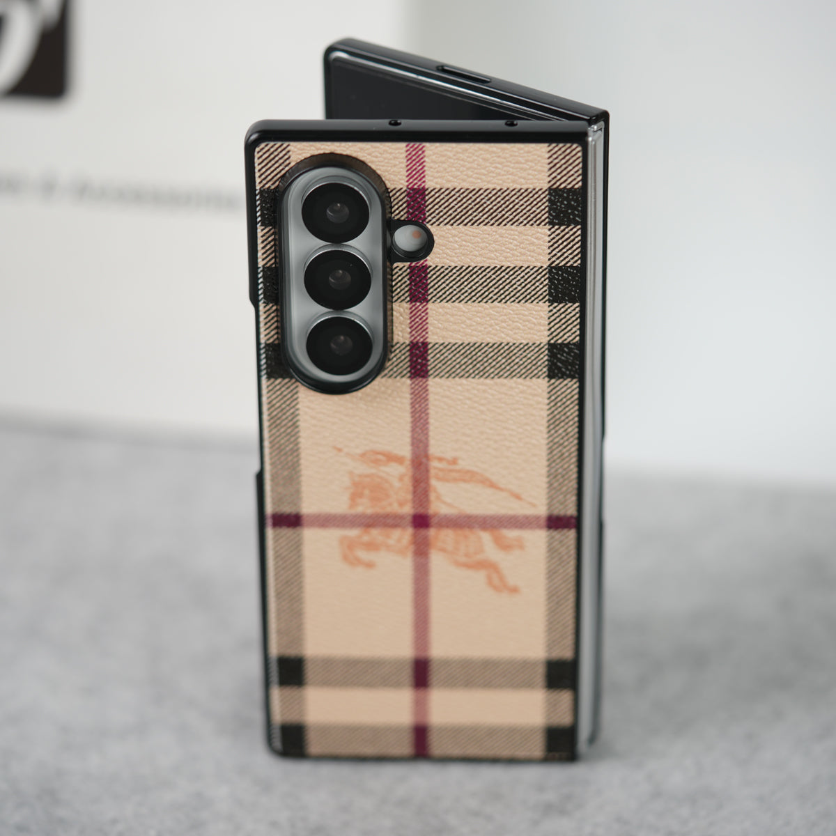 Samsung Galaxy Z Fold 7 Luxury BRY PU Leather Case Cover