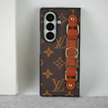 Samsung Galaxy Z Fold 7 Luxury Brand Strap Holder Case