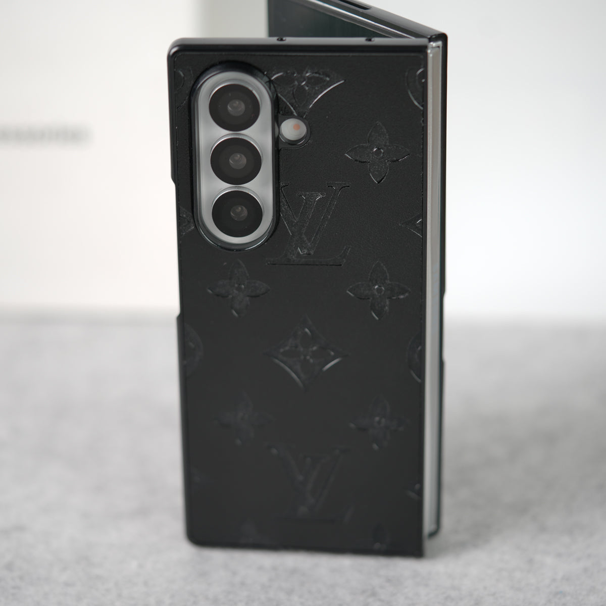 Samsung Galaxy Z Fold 7 Luxury PU Leather Fashion Brand Case Cover