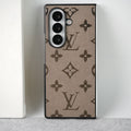 Samsung Galaxy Z Fold 7 Luxury PU Leather Fashion Brand Case Cover