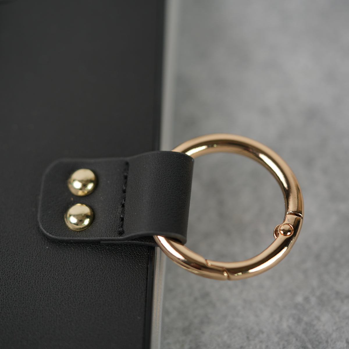 Samsung Galaxy Z Fold 7 Matte Finish PU Leather Case Cover With Metal Ring Holder