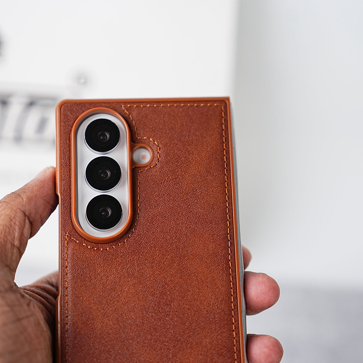 Samsung Galaxy Z Fold 7 PU Leather Case Cover