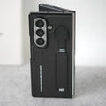 Samsung Galaxy Z Fold 7 PU Leather Grip Holder Case Cover