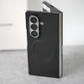 Samsung Galaxy Z Fold 7 PU Leather Strong Magnetic Ring Cover