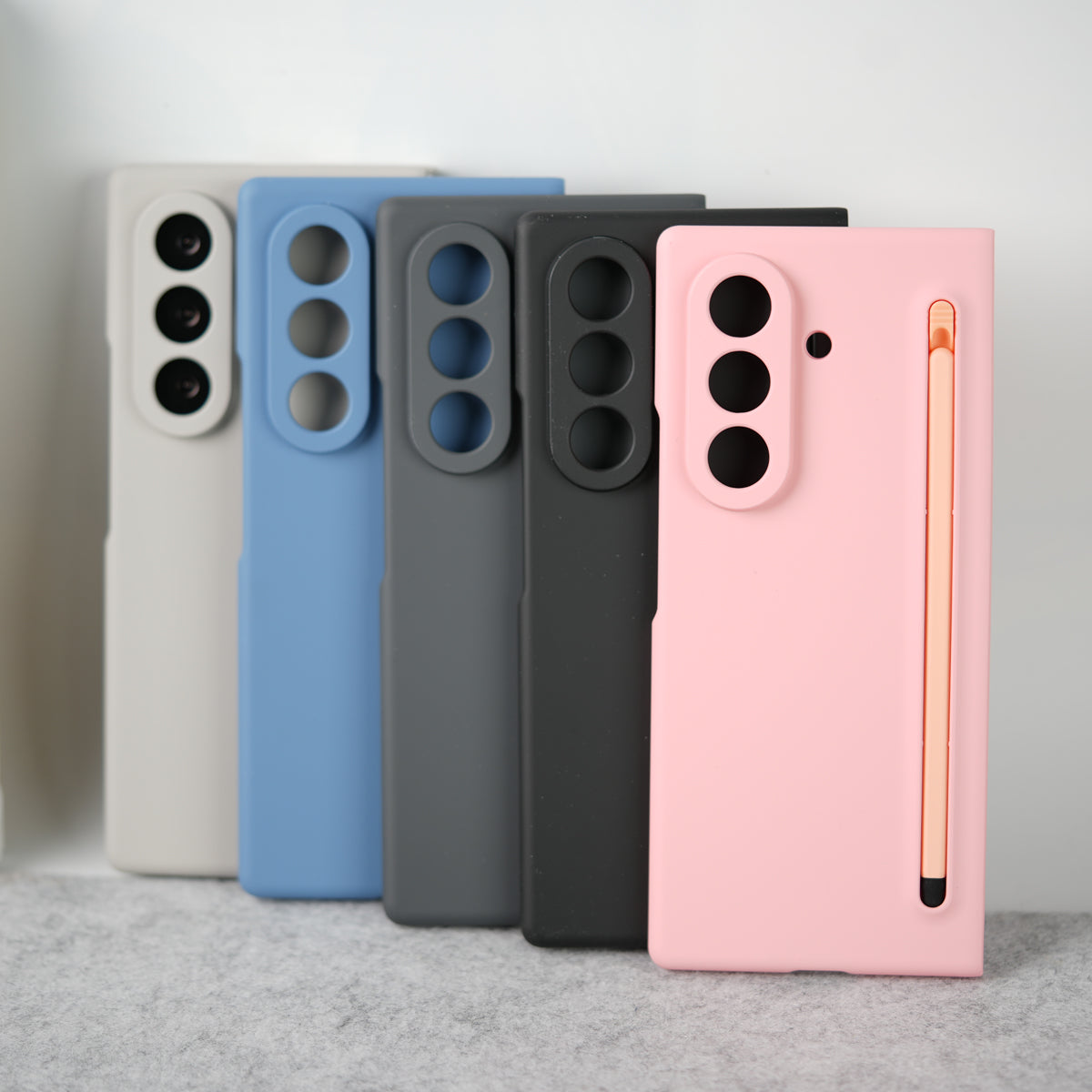 Samsung Galaxy Z Fold 7 Slim Pen Slot Ultra Thin PC Protective Cover