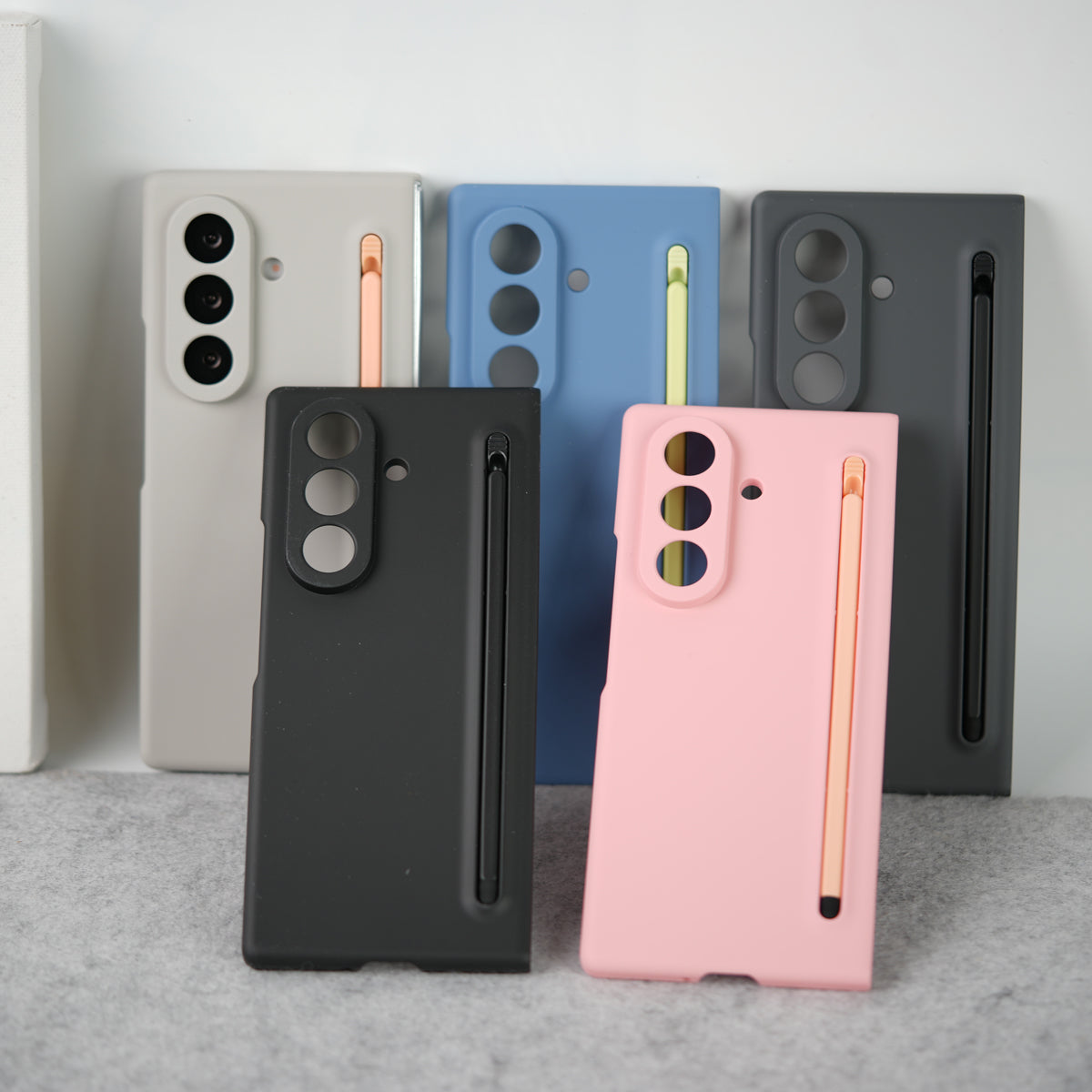 Samsung Galaxy Z Fold 7 Slim Pen Slot Ultra Thin PC Protective Cover