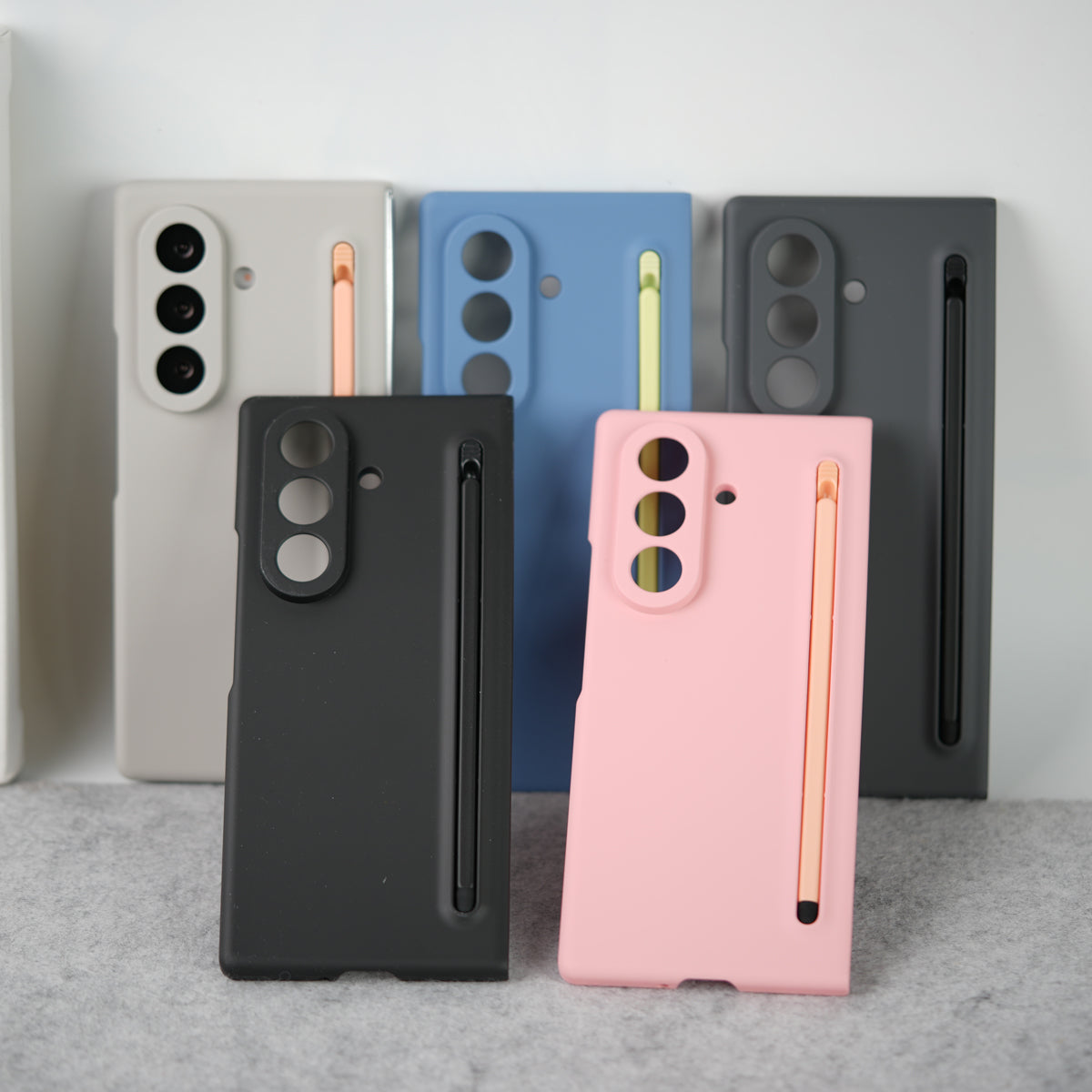 Samsung Galaxy Z Fold 7 Slim Pen Slot Ultra Thin PC Protective Cover