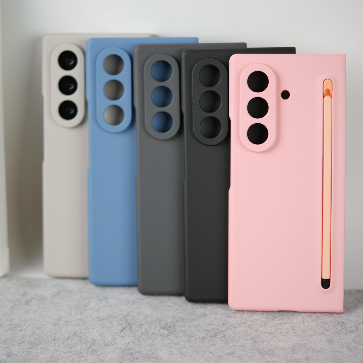 Samsung Galaxy Z Fold 7 Slim Pen Slot Ultra Thin PC Protective Cover