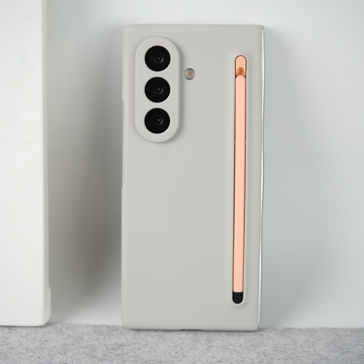 Samsung Galaxy Z Fold 7 Slim Pen Slot Ultra Thin PC Protective Cover