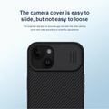 iPhone 15 Plus Nillkin CamShield Pro Case Cover Black