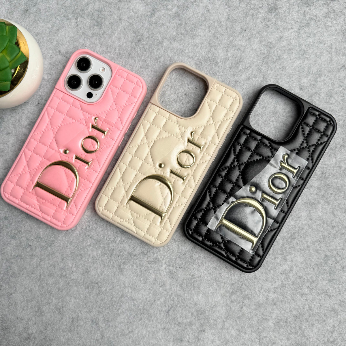 iPhone 15 Pro Max DR Puff Edition PU Leather Case Cover
