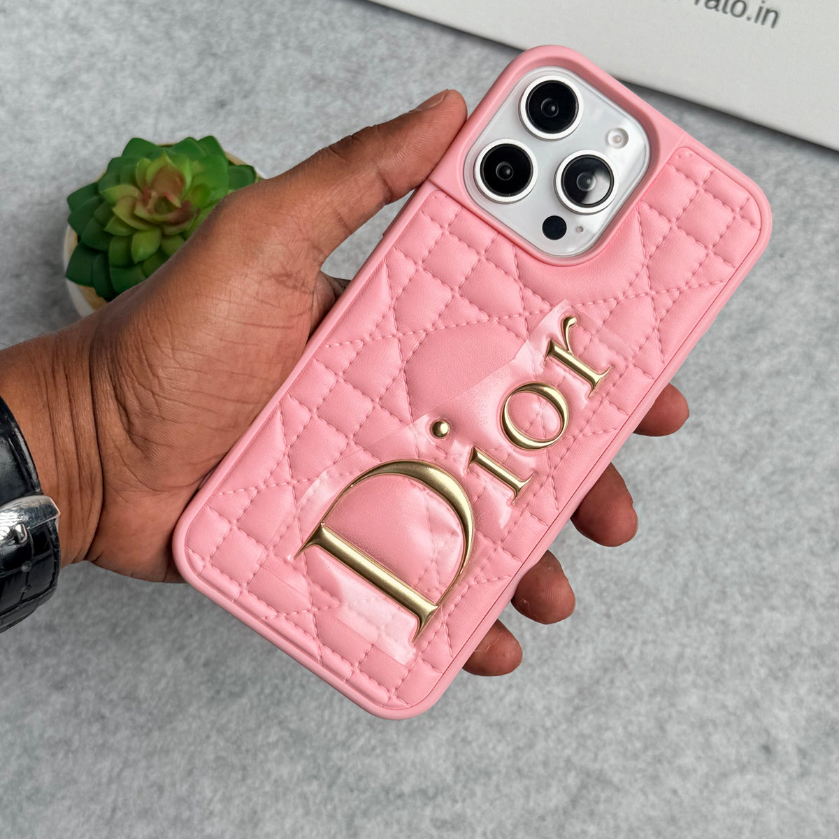 iPhone 15 Pro Max DR Puff Edition PU Leather Case Cover
