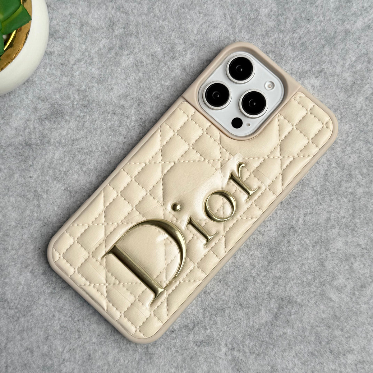 iPhone 15 Pro Max DR Puff Edition PU Leather Case Cover