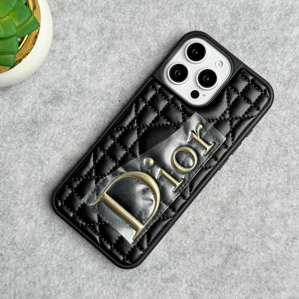 iPhone 15 Pro Max DR Puff Edition PU Leather Case Cover