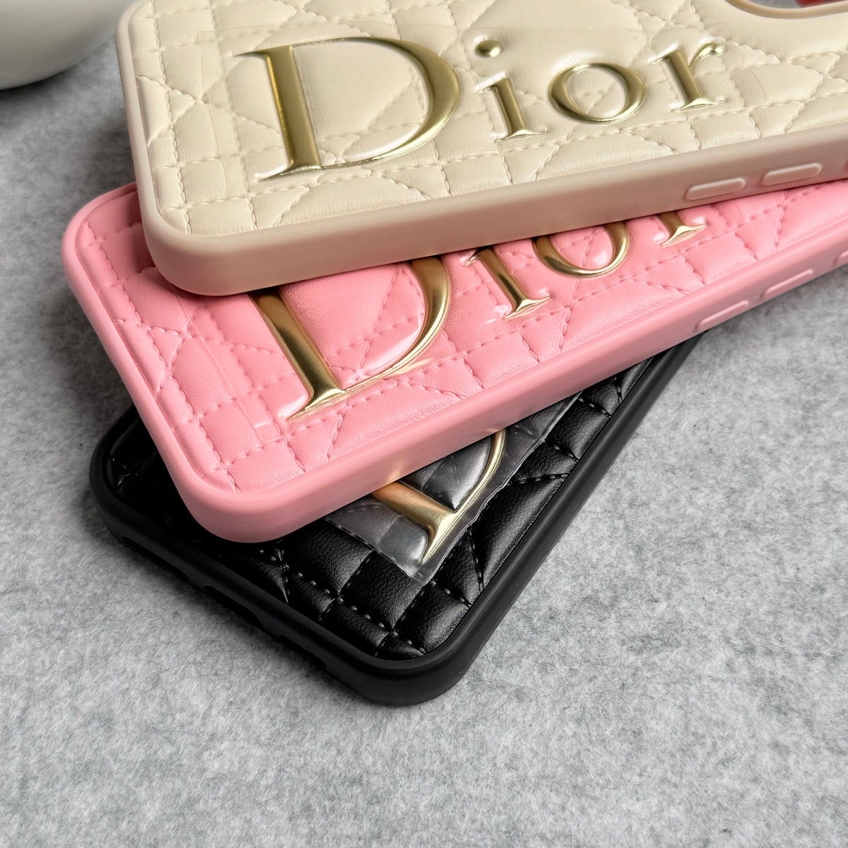 iPhone 15 Pro Max DR Puff Edition PU Leather Case Cover
