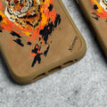 iPhone 15 Pro Max / iPhone 15 Pro Wild Animal 3D Embroidery Tiger Face MagSafe Case