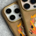 iPhone 15 Pro Max / iPhone 15 Pro Wild Animal 3D Embroidery Tiger Face MagSafe Case