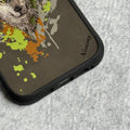 iPhone 15 Pro Max / iPhone 15 Pro Wild Animal 3D Embroidery Wolf Face MagSafe Case