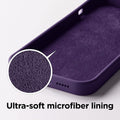 iPhone 15 Series Deep Purple Premium Silicone Cover