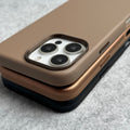 iPhone 16 Pro Luxury Classic PU Leather MagSafe Supported Case
