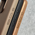 iPhone 16 Pro Luxury Classic PU Leather MagSafe Supported Case