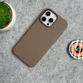iPhone 16 Pro Luxury Classic PU Leather MagSafe Supported Case