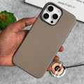 iPhone 16 Pro Luxury Classic PU Leather MagSafe Supported Case