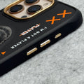 iPhone 16 Pro Max / iPhone 16 Pro 3D Embroidery Gorilla Zipper Jacket Case
