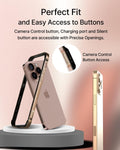 iPhone 16 Pro max chrome bumper protector Case