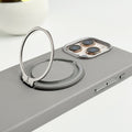 iPhone 16 Series 360 angle Rotating Stand PU Leather Phone Case