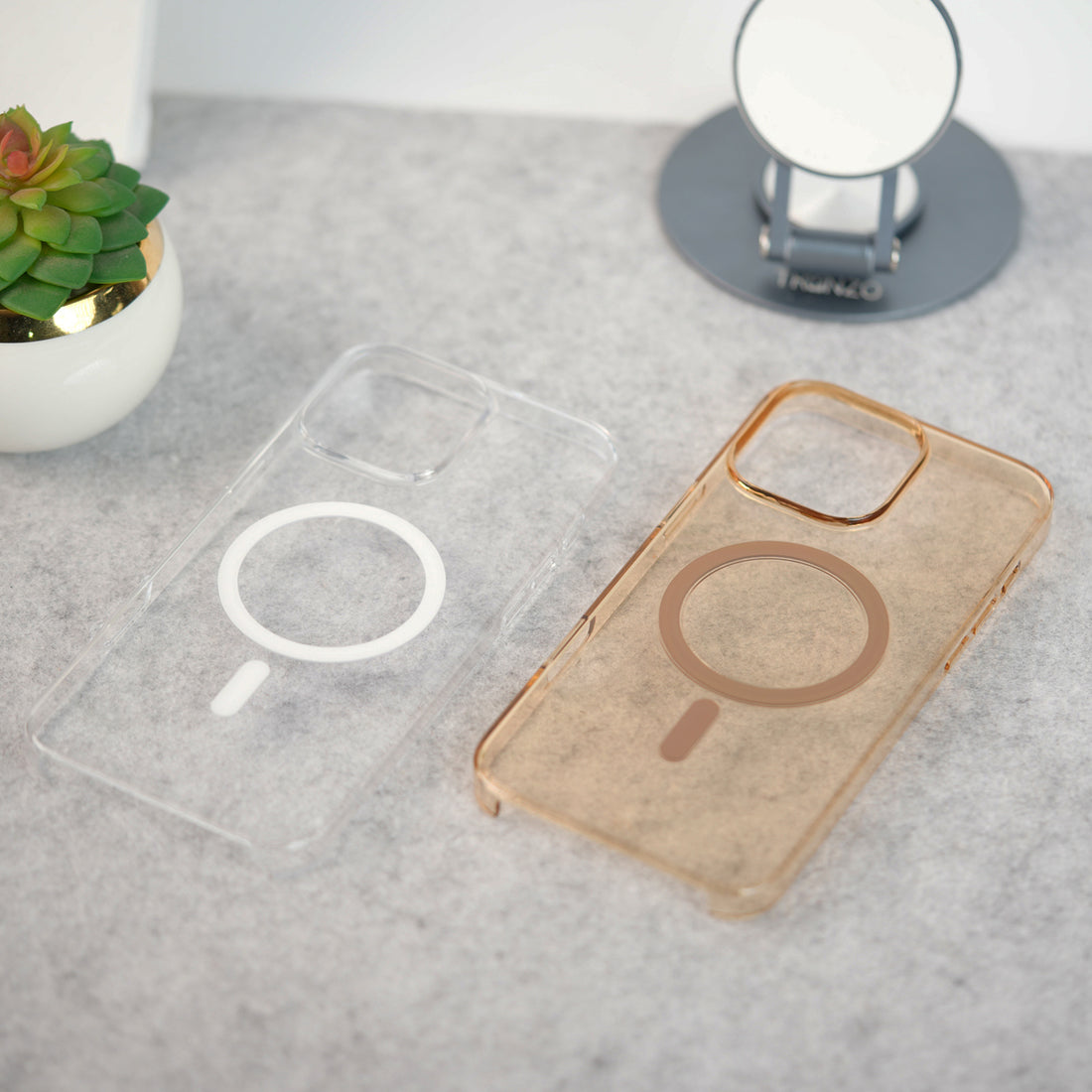 iPhone 16 Series High Quality Cristal Case Strong MagSafe IC Working Case Cover