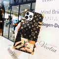 iPhone 16 Series Luxury Brand Shiny Trunk Case Cover