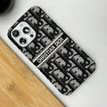 iPhone 16 Series Luxury CD Brand Fabric Design Cover