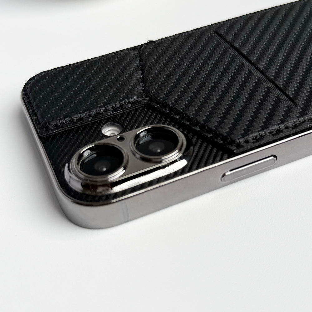 iPhone 16 Series PU Leather Multifunctional Card Holder case cover