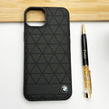 iPhone 16 Series Sports Car Logo Case Cover - BLACK