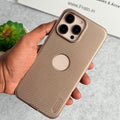 iPhone 16 Series Super Frosted Shield Pro Case Cover (Desert Golden)