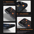 iPhone Geometric Graffiti Shockproof MagSafe Case Cover