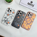 iPhone Geometric Graffiti Shockproof MagSafe Case Cover